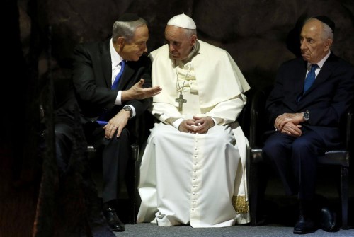TOPSHOTS-ISRAEL-PALESTINIAN-VATICAN-RELIGION-POPE-HOLOCAUST