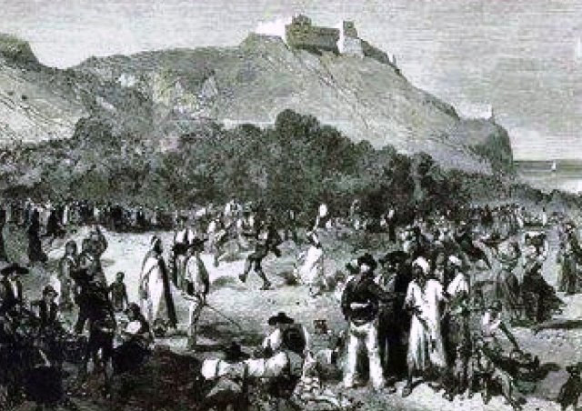 lundi de paques à Oran en 1873