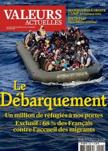 Invasion migratoire : "Valeurs Actuelles" titre sur "le débarquement"