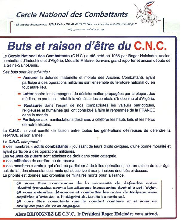 But et raison d'être du CNC
